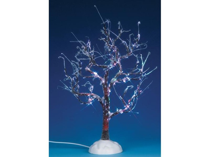 Lemax Lighted Ice Glazed Tree Multi Color
